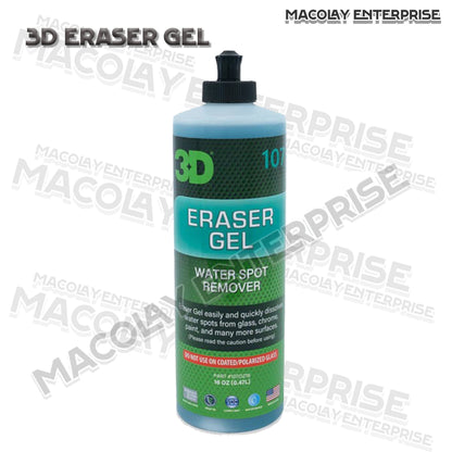 3D Eraser Gel Water Spot Remover 16 Oz