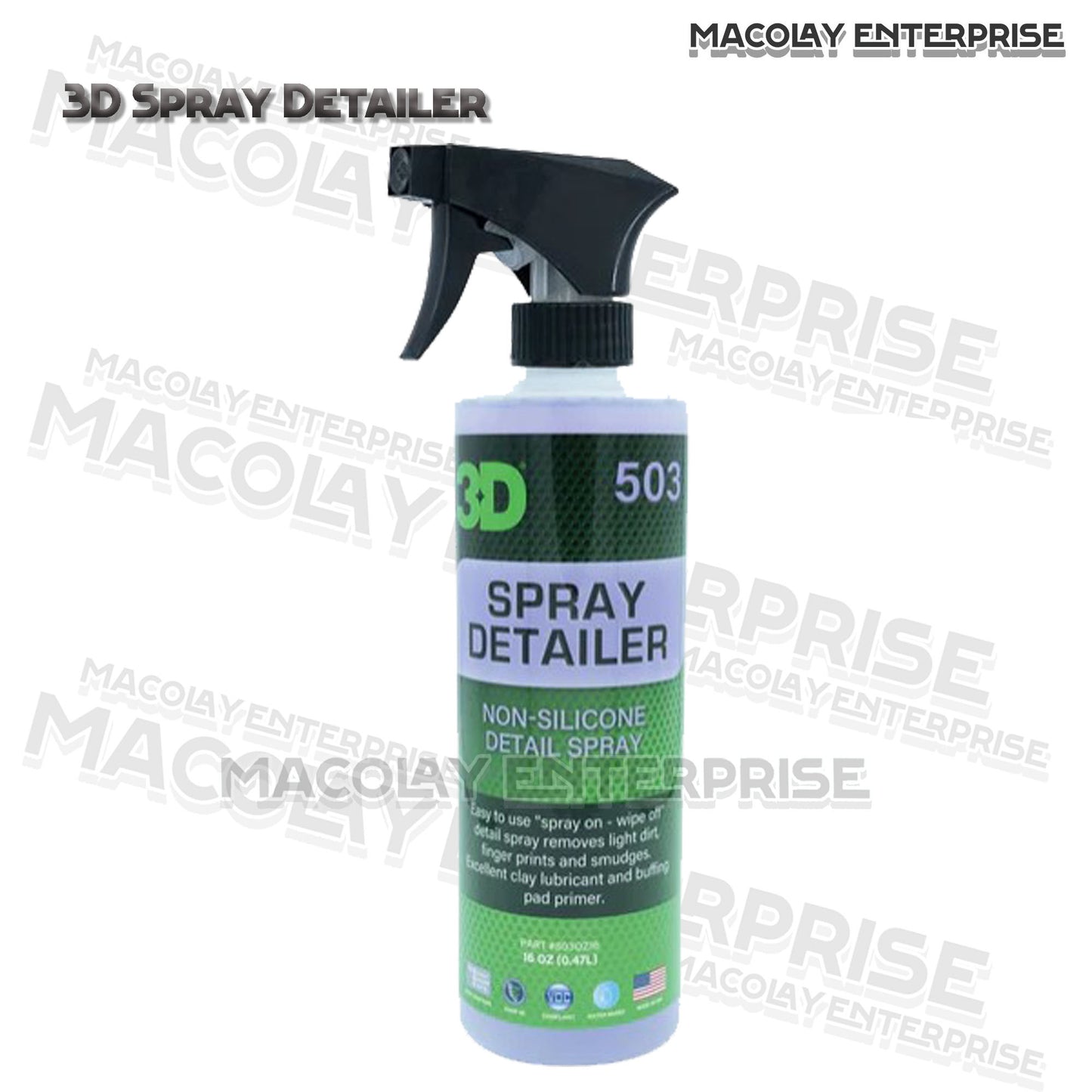 3D Spray Detailer 16oz