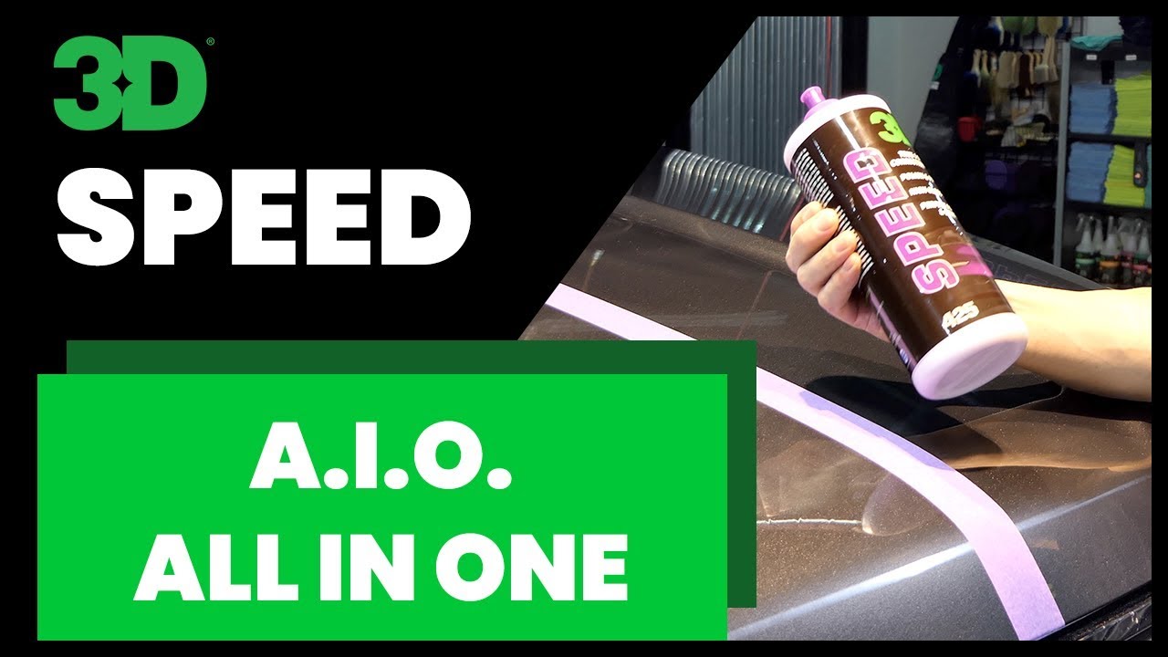 3D SPEED All In One Polish/Wax