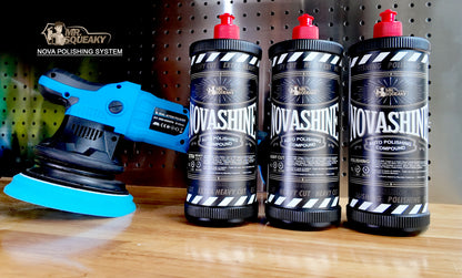 NovaShine Compounds Extra Heavy Cut, Heavy Cut, Polish