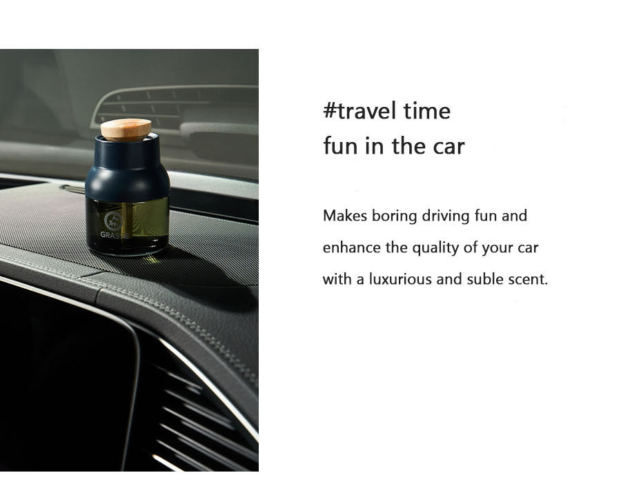 Grasse Blue Edition Essential Oils, Natural Car and Home Air Fresheners 100ml