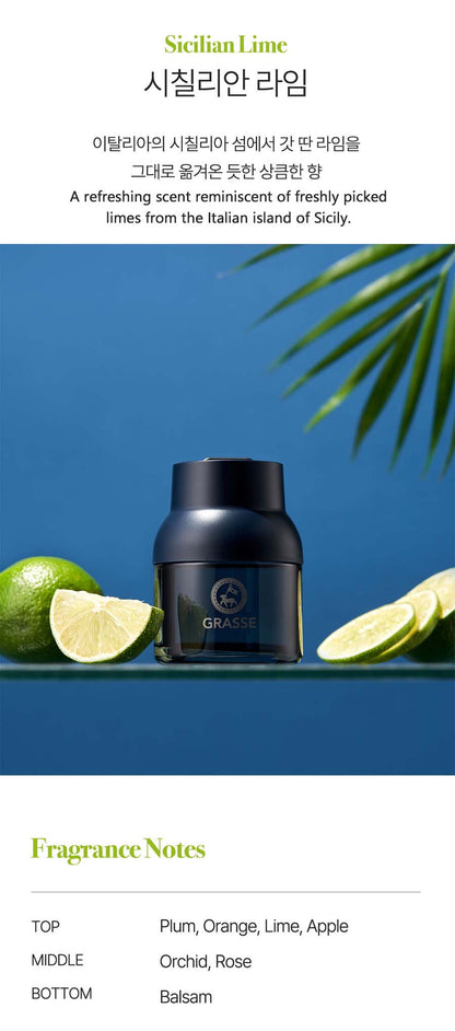 Grasse Blue Edition Essential Oils, Natural Car and Home Air Fresheners 100ml