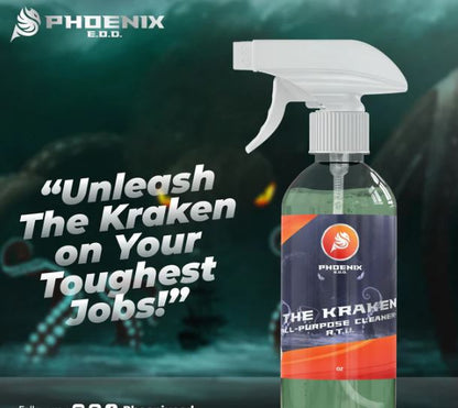 Phoenix E.O.D The Kraken All-Purpose Cleaner Concentrate for detailing 16oz