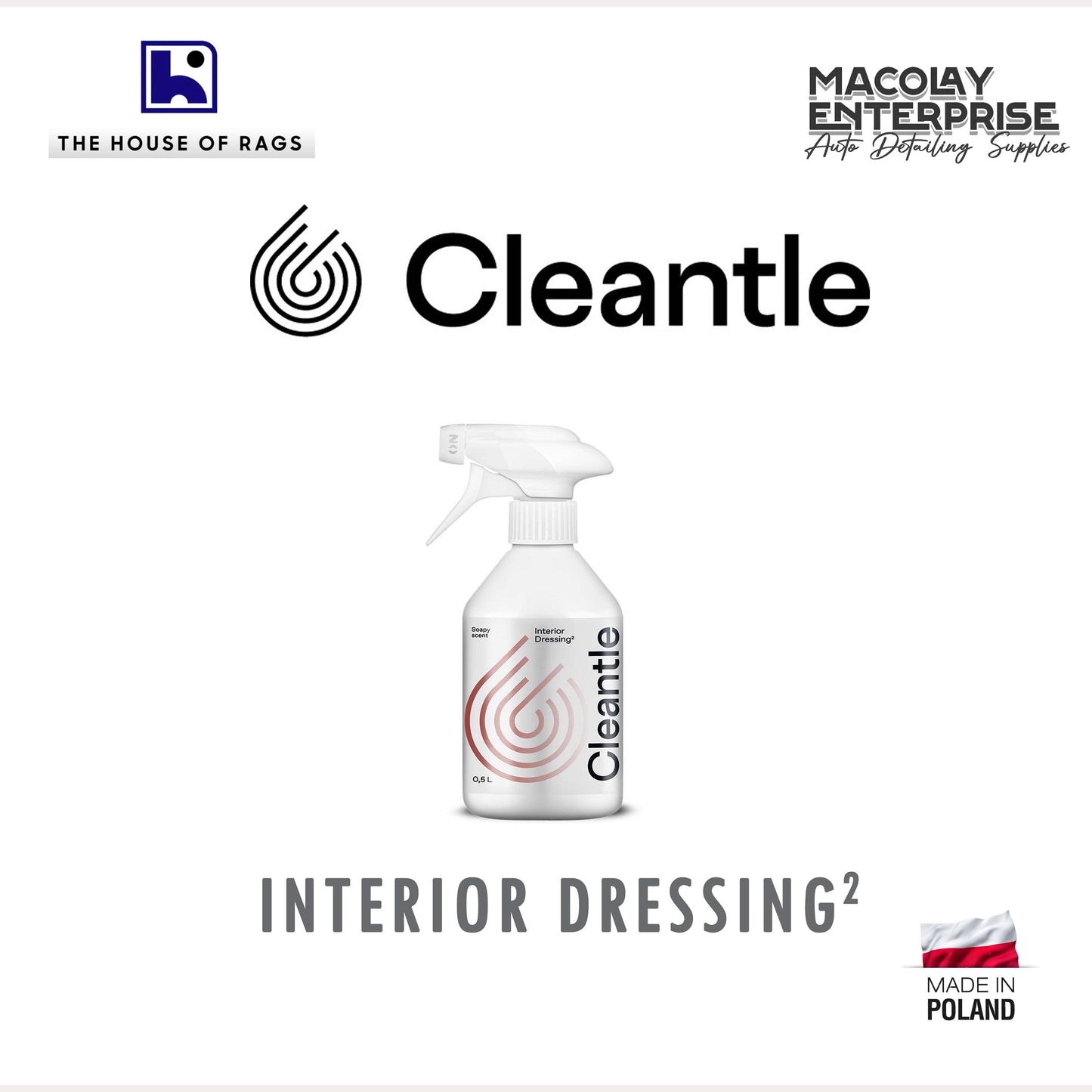 Cleantle Interior Dressing 500ml