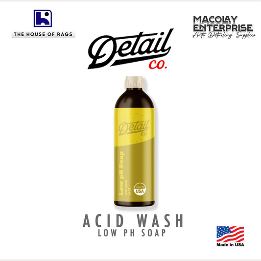 Detail Co. Acid Wash - Low pH Car Wash 16oz