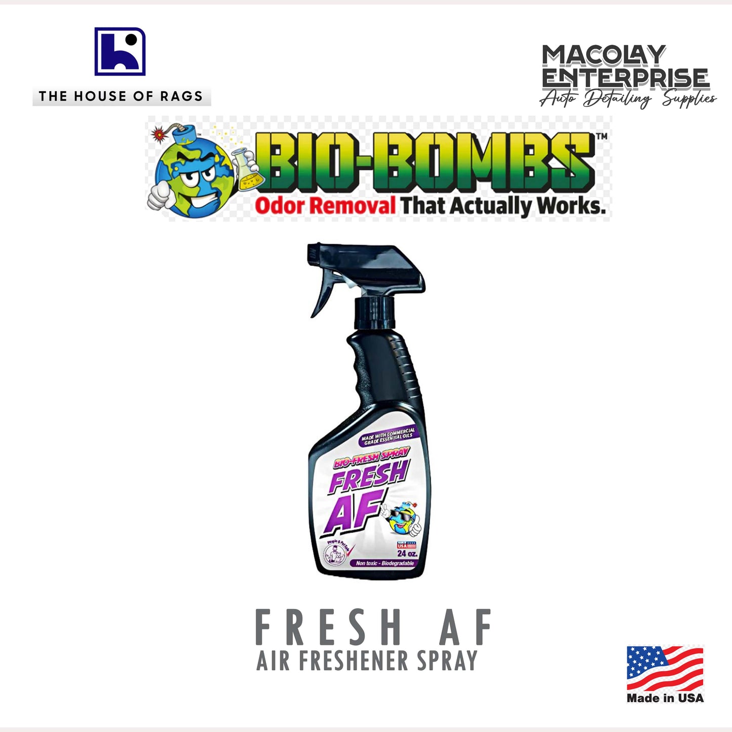 Bio Fresh: Fresh AF Air Freshener Spray 24oz
