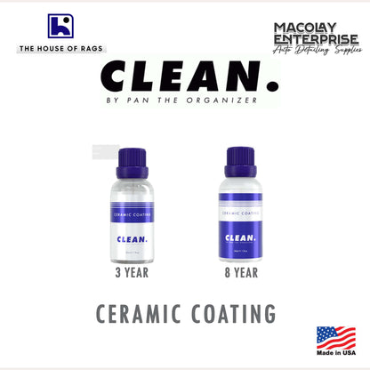 CLEAN. by Pan the Organizer Ceramic Coating 30ml