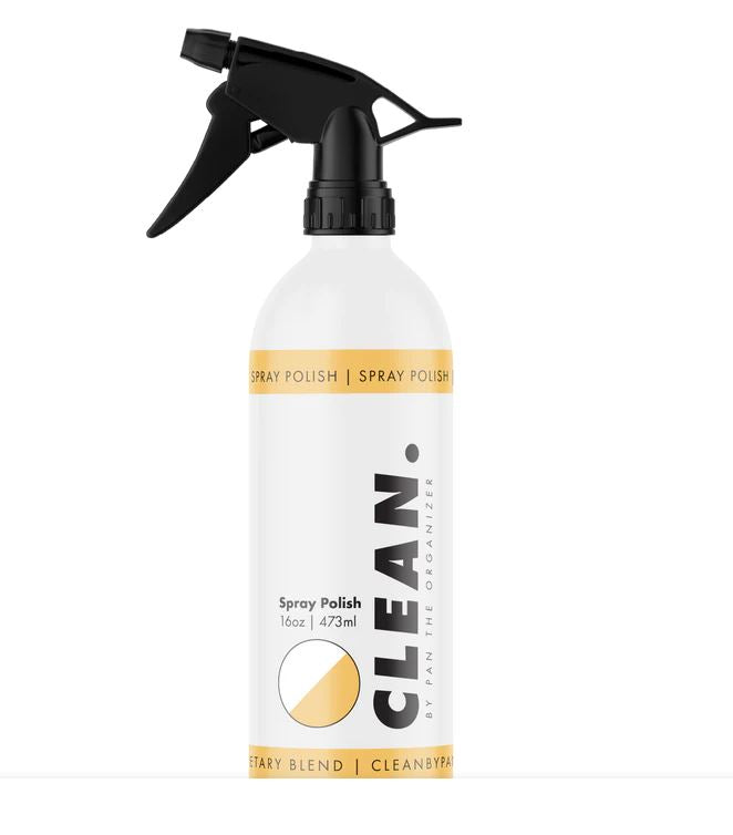 CLEAN. by Pan the Organizer Spray Polish 16oz