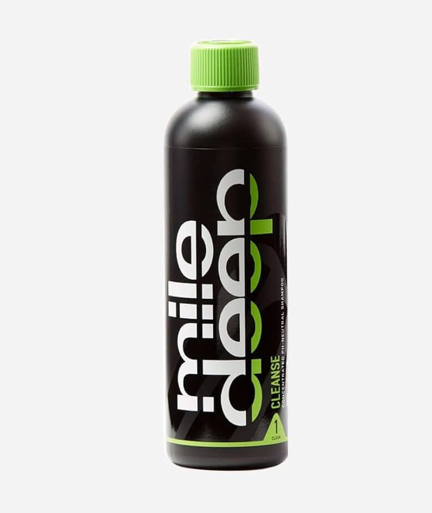 Mile Deep Cleanse Concentrated Ph Neutral Car Shampoo 500ml