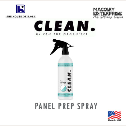 CLEAN. by Pan the Organizer Panel Prep Spray 16oz