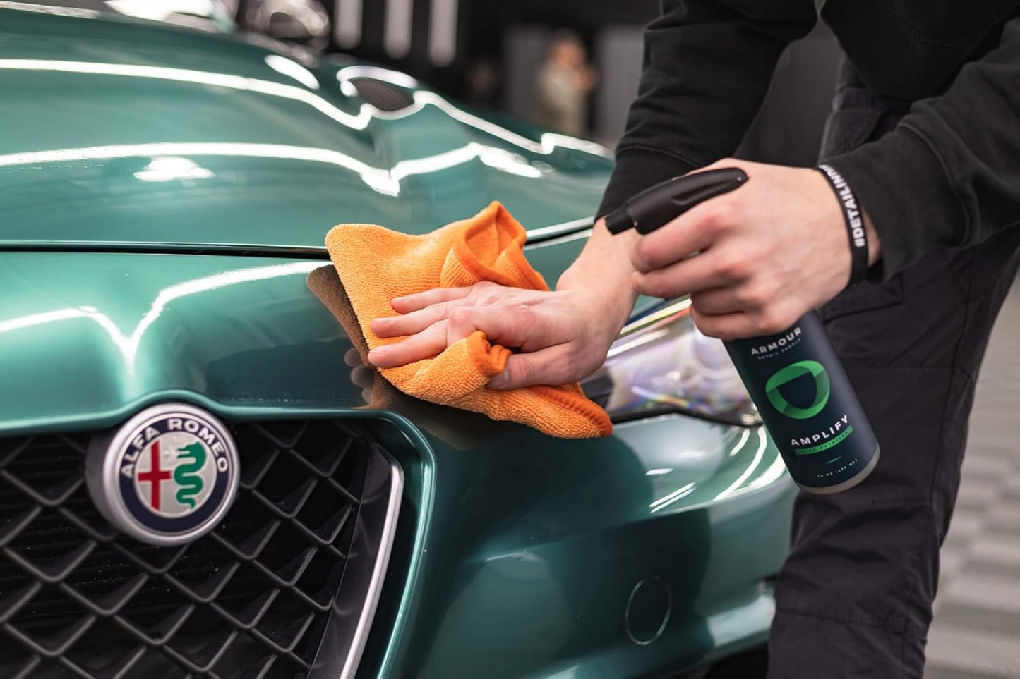 Armour Detail AMPLIFY - Detail Spray: Hyper Slick SiO2 Infused Detail Spray 500ml