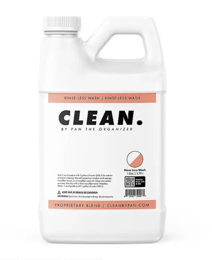CLEAN. by Pan the Organizer Rinse-Less Wash