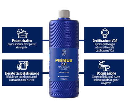 Labocosmetica PRIMUS 2.0 - Alkaline Foam Prewash 1 Liter