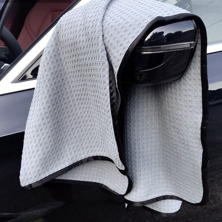 Waffle Weave 60x90cm Car Windshield Glass Drying Towel
