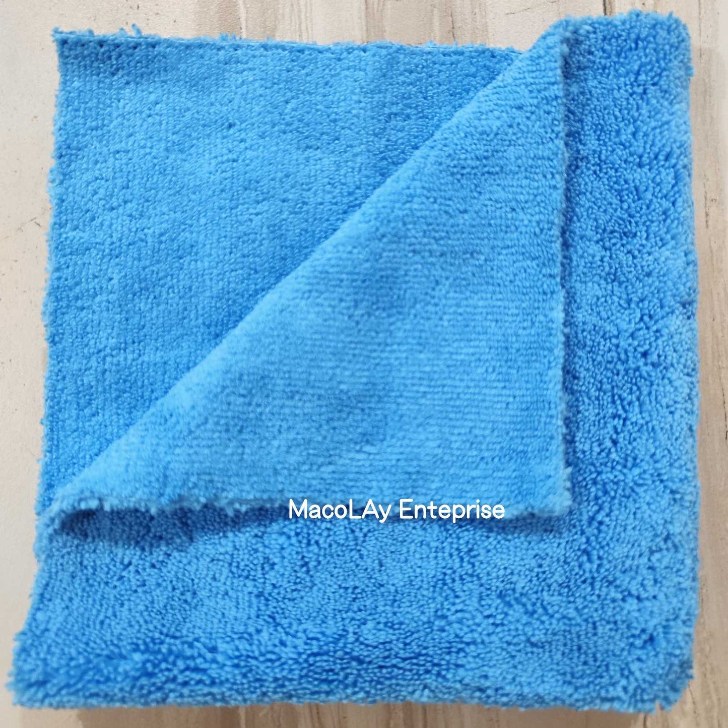 400gsm 40x40cm Edgeless Dual Pile Microfiber Detailing Towel