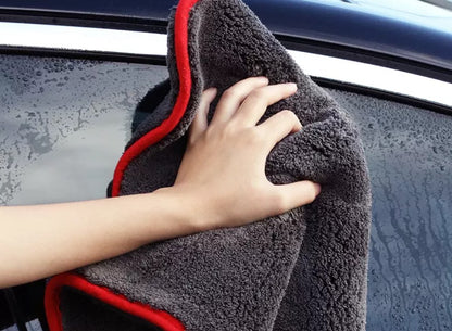 1200gsm 16x16in Premium Thick Microfiber Car Buffing Towel