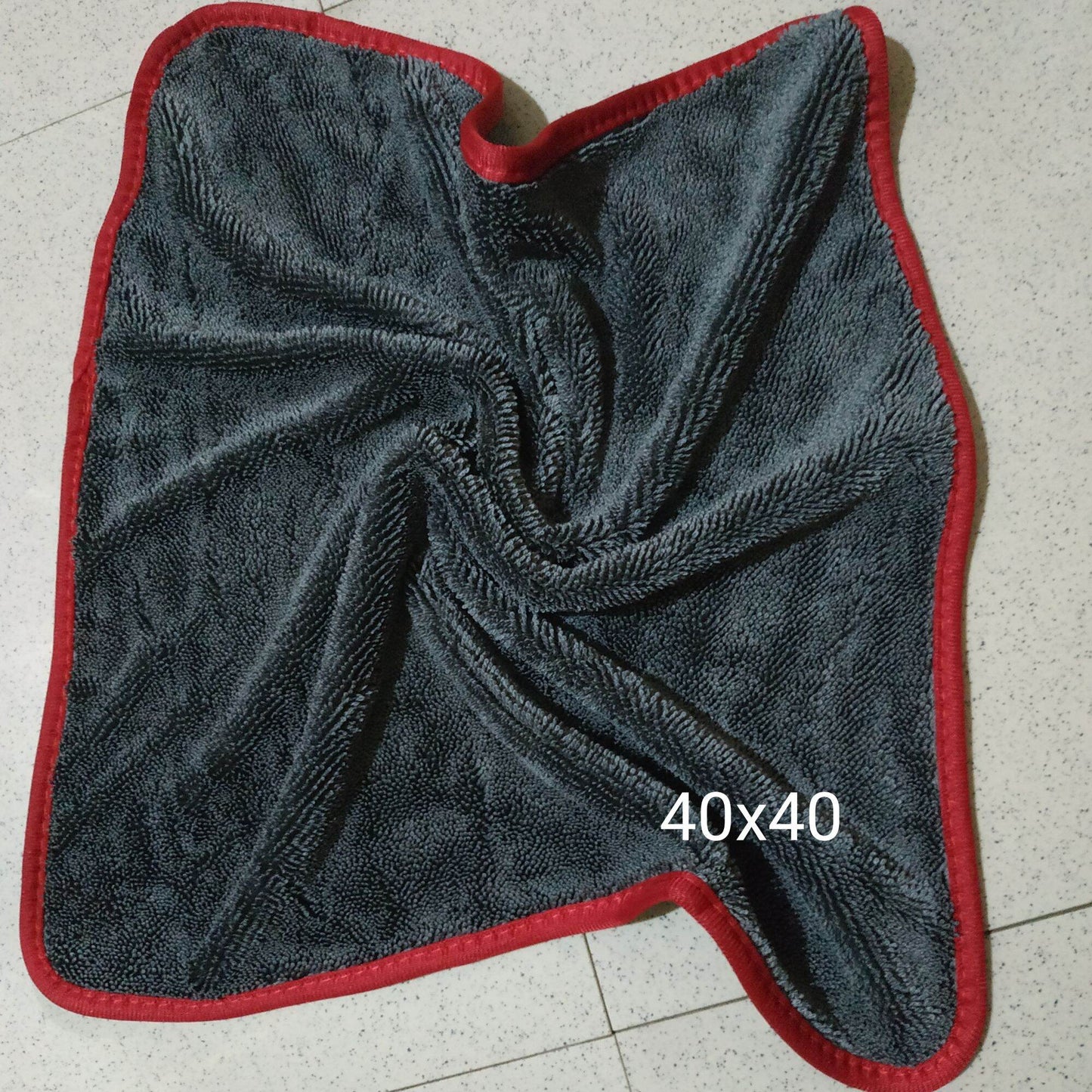One-Sided Twisted Fiber Car wash Drying Towel