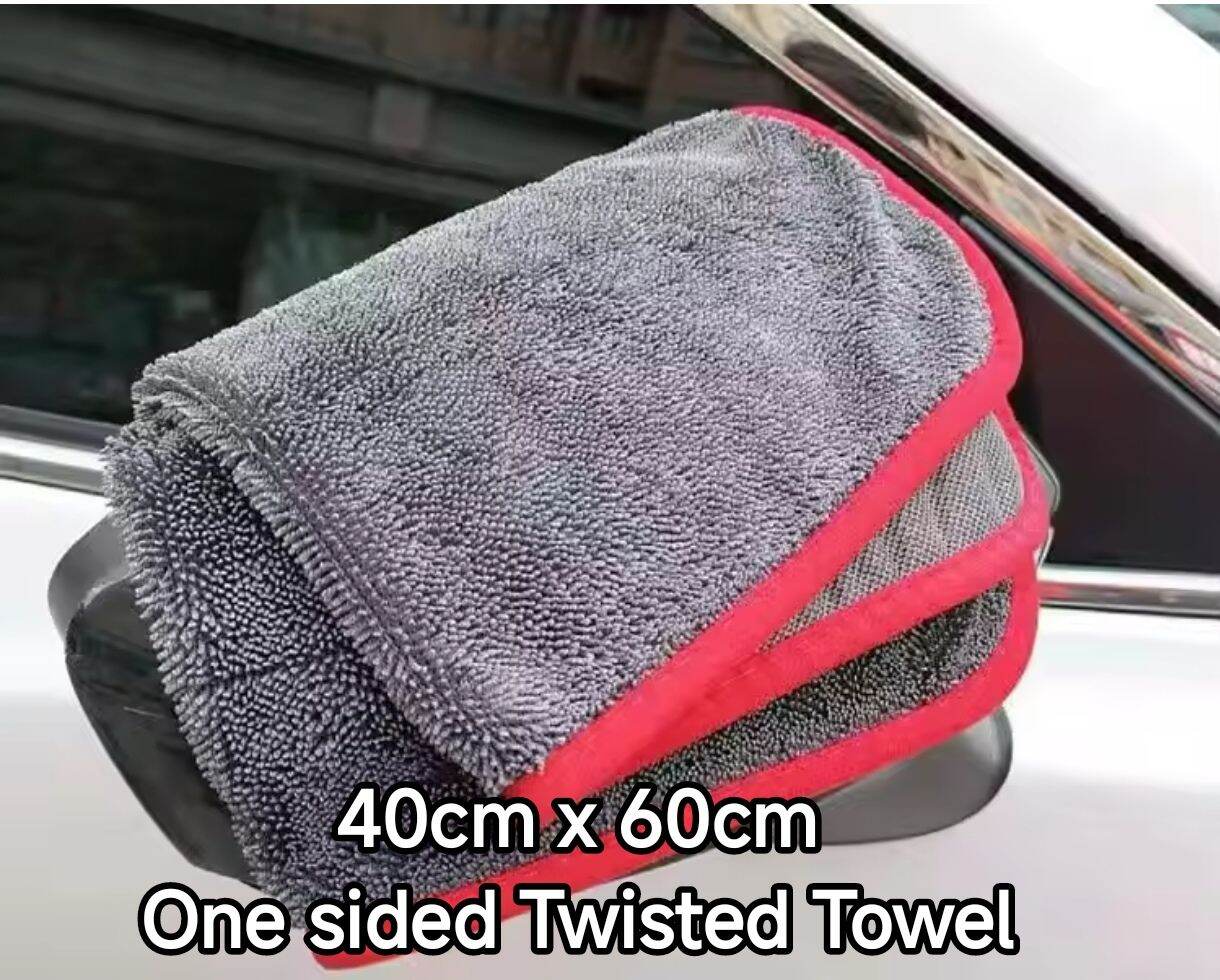 One-Sided Twisted Fiber Car wash Drying Towel