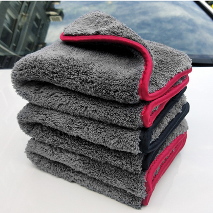1200gsm 16x16in Premium Thick Microfiber Car Buffing Towel