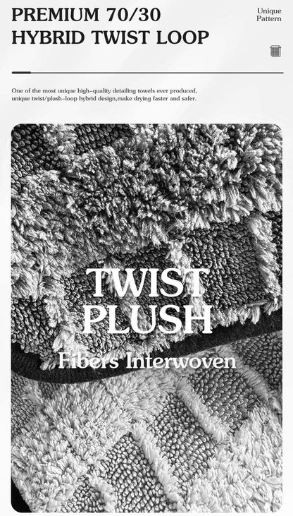 70/30 Blend 60x90cm Hybrid Car Wash Drying Towel