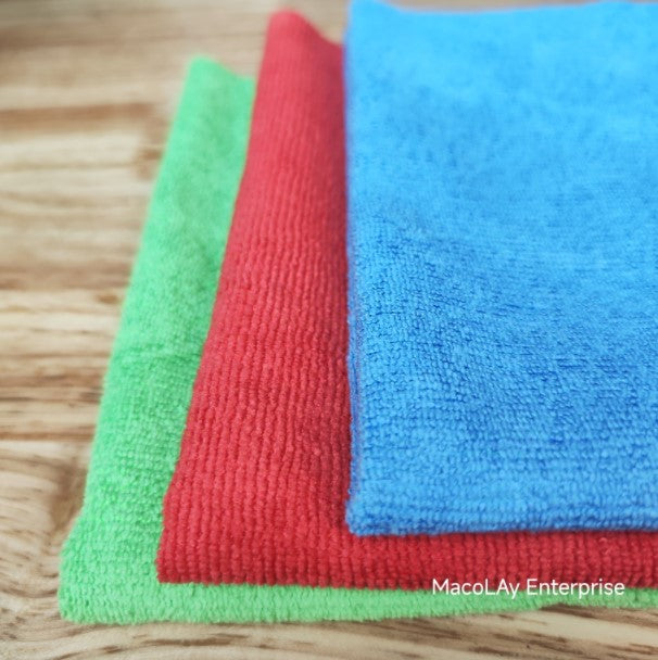 300gsm 40x40cm Premium Color Edgeless Detailing Microfiber Towel