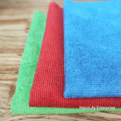 300gsm 40x40cm Premium Color Edgeless Detailing Microfiber Towel