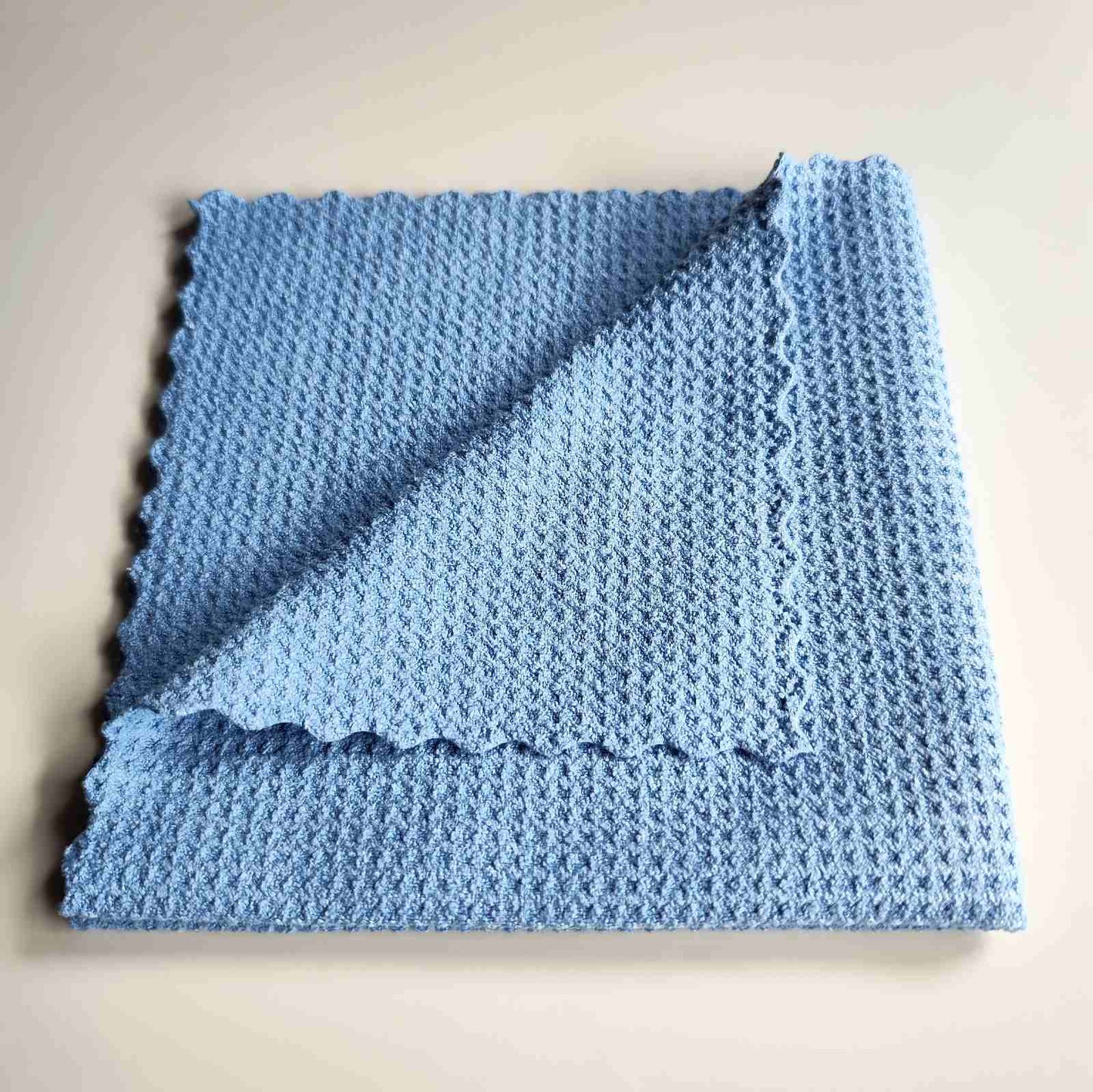 Waffle Weave 40x40cm Car Windshield Glass Drying Towel