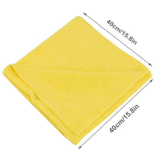 300gsm 40x40cm Premium Edgeless Car Detailing Microfiber Towel