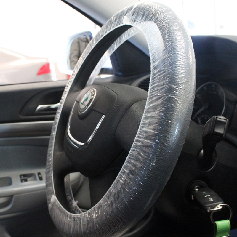 Disposable Plastic Steering Wheel Cover