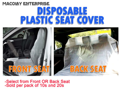 Disposable Plastic Car Seat Cover