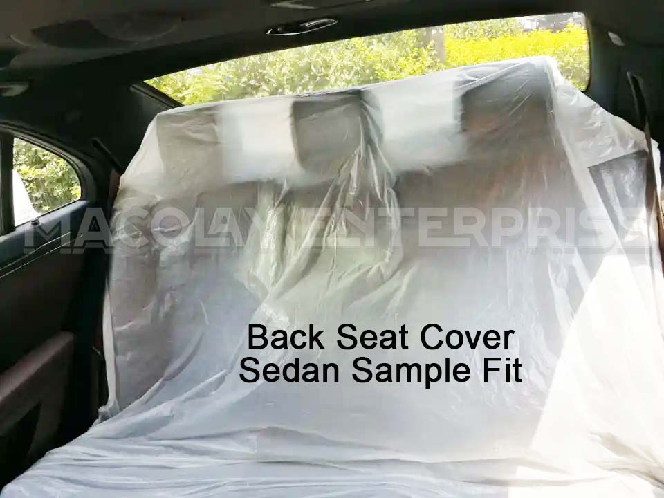 Disposable Plastic Car Seat Cover