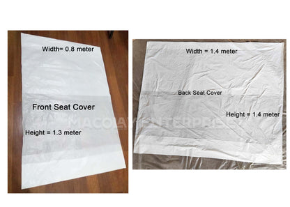 Disposable Plastic Car Seat Cover
