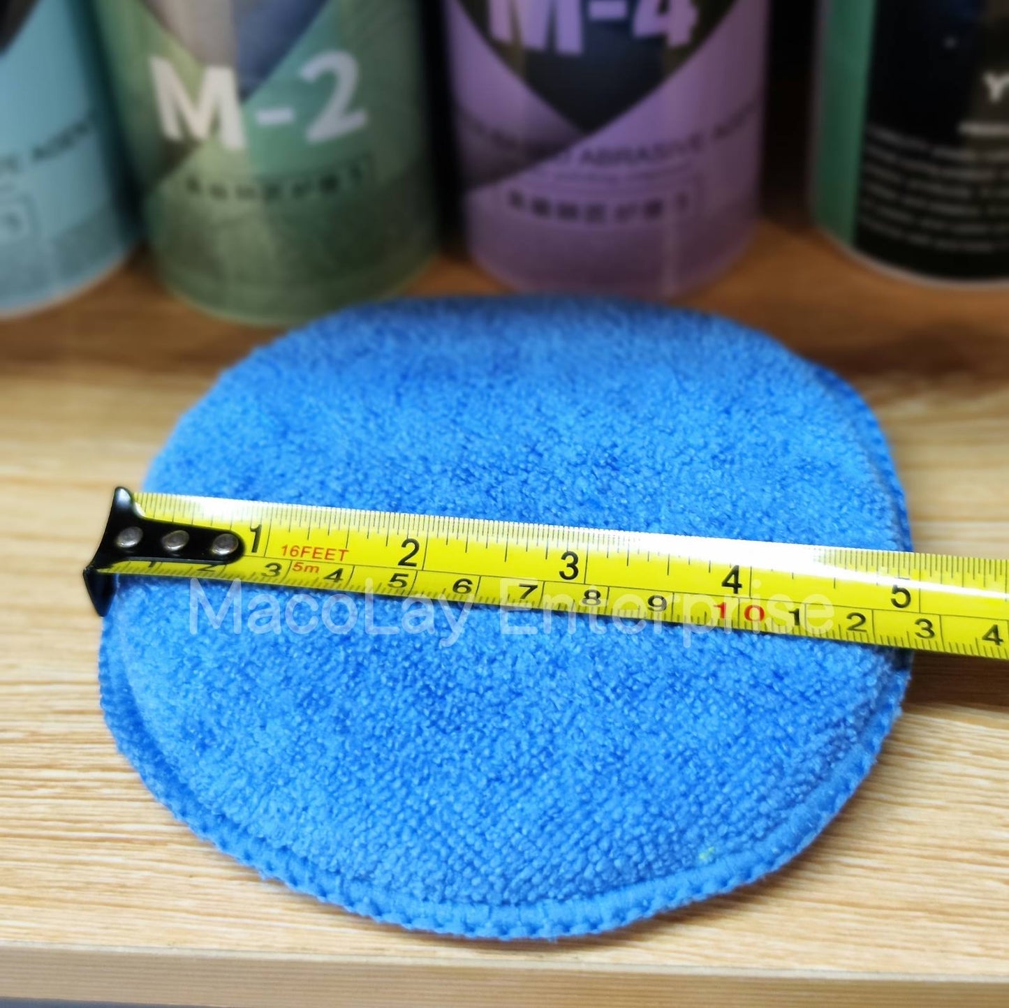 AP-002 Microfiber Wax Applicator Round Pad