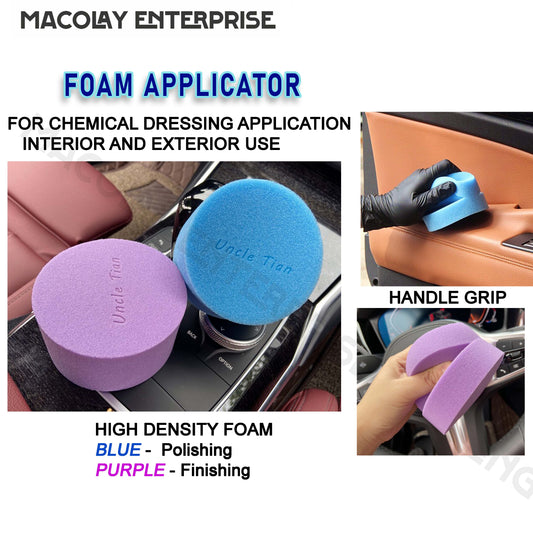 AP-006 Wax applicator Foam pad with Handle Grip