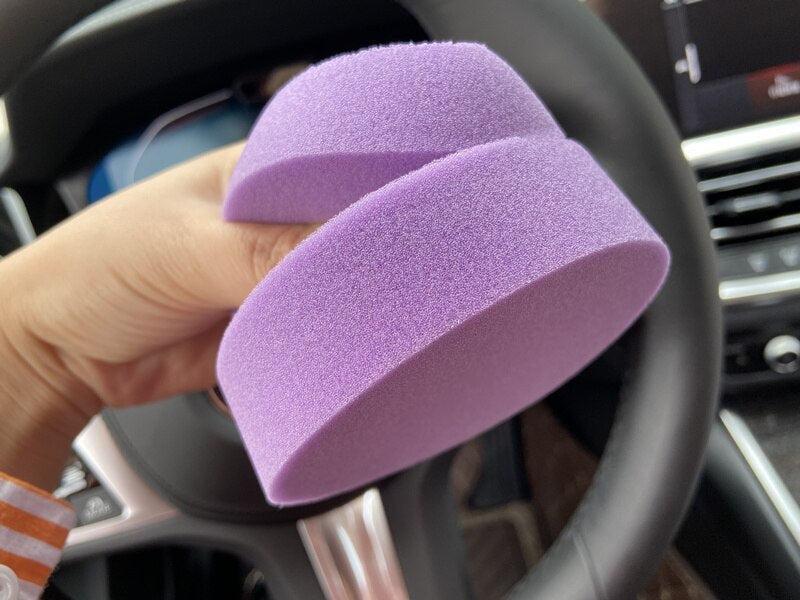 AP-006 Wax applicator Foam pad with Handle Grip