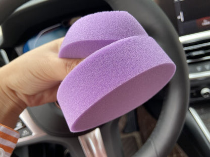 AP-006 Wax applicator Foam pad with Handle Grip