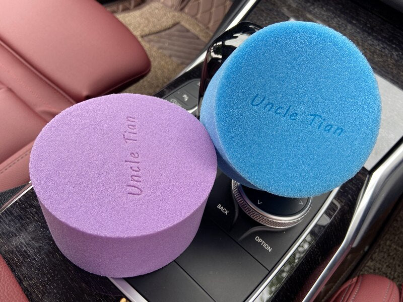 AP-006 Wax applicator Foam pad with Handle Grip