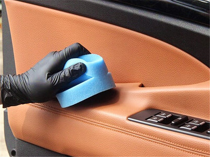 AP-006 Wax applicator Foam pad with Handle Grip