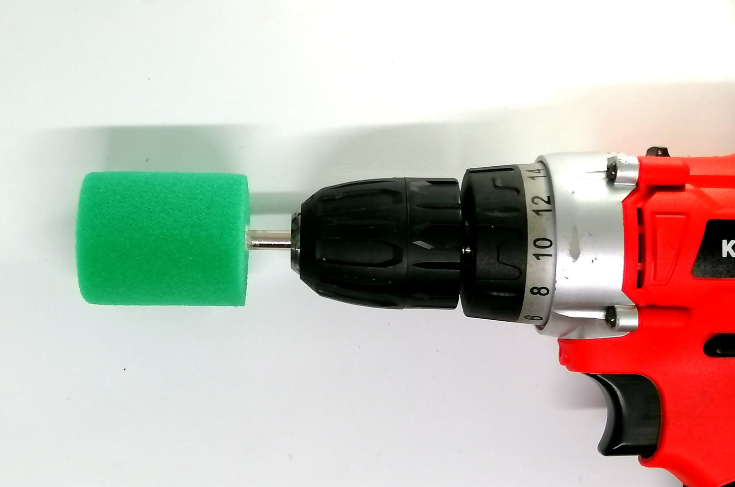 Buffing Foam Cylinder Shanks 4pcs per set, 1.5"