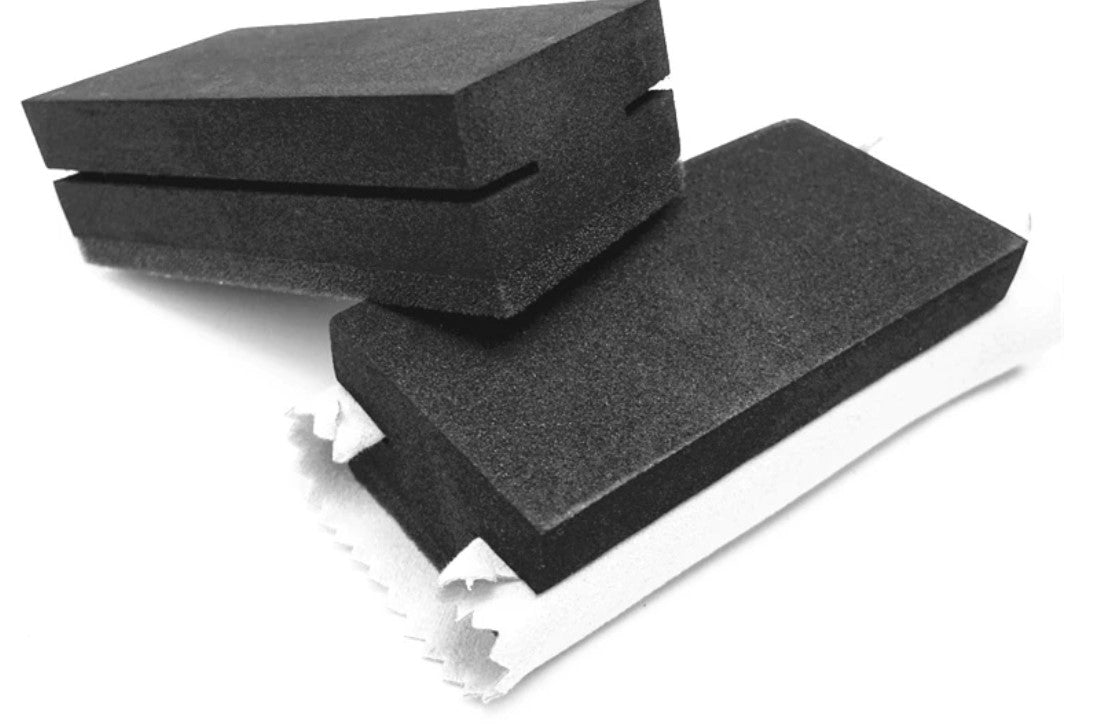 AP-009 Ceramic Coating Applicator Block with Cloth Holder