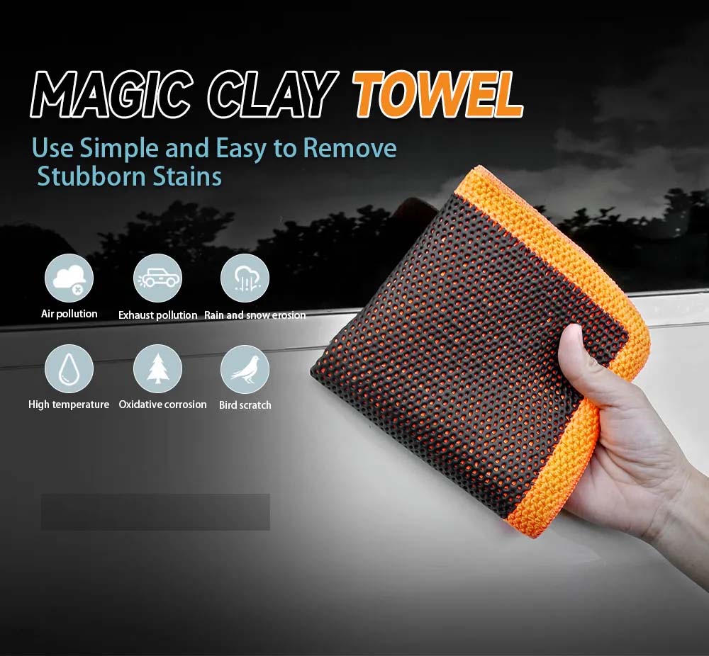 CL-05 MARFLO Perforated Premium Detailing Clay Towel
