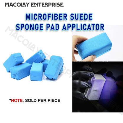 AP-007 Microfiber Suede Sponge Ceramic Coating Applicator Pad Block