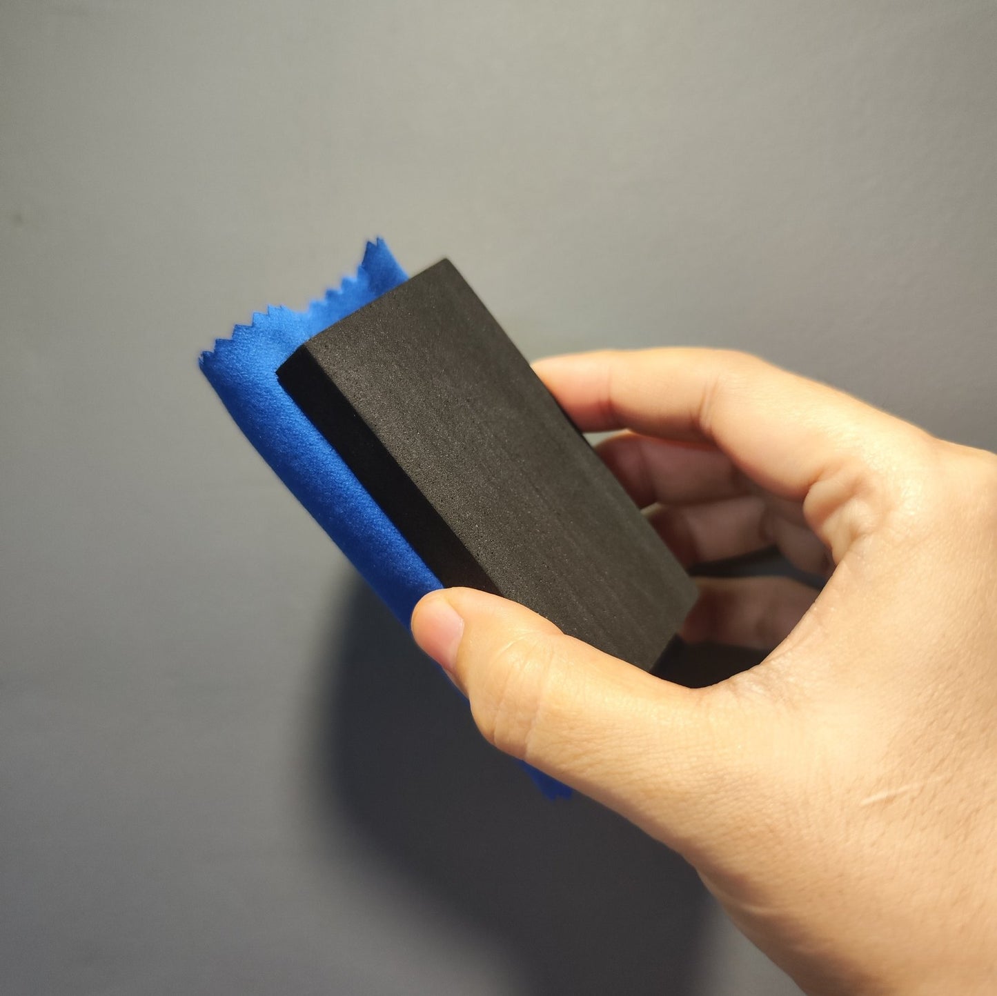 AP-009 Ceramic Coating Applicator Block with Cloth Holder