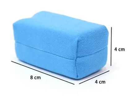 AP-007 Microfiber Suede Sponge Ceramic Coating Applicator Pad Block