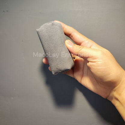 AP-007 Microfiber Suede Sponge Ceramic Coating Applicator Pad Block
