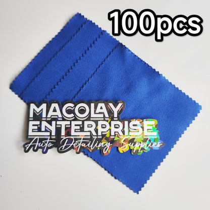 AP-001B 100pcs Ceramic Coating Applicator Suede Cloth