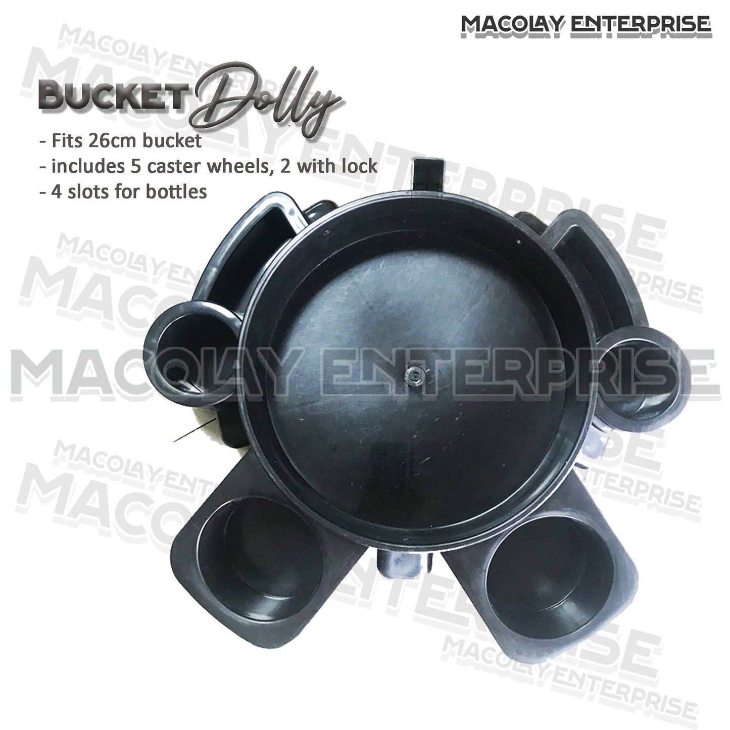 MG-004b Car Wash Bucket Dolly