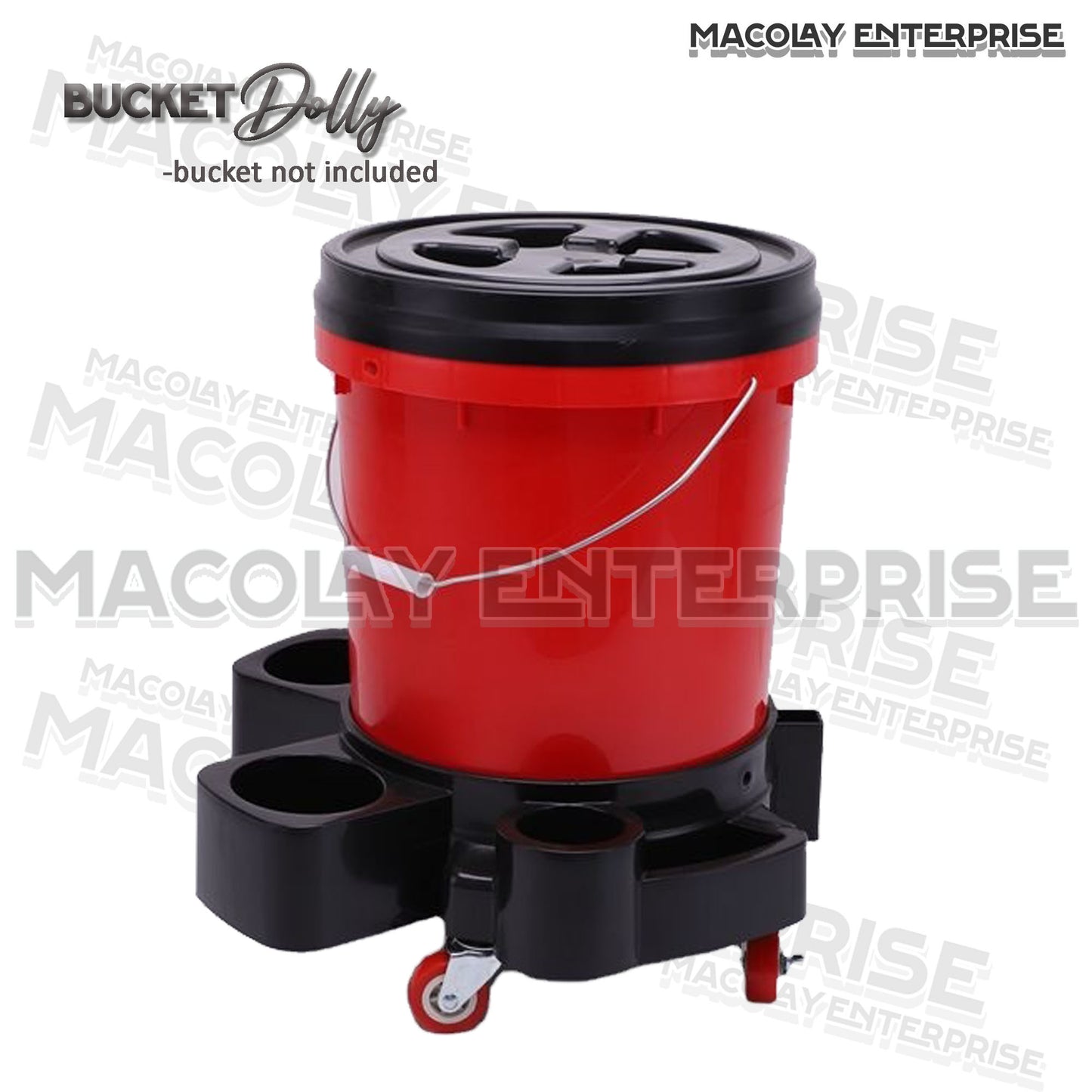 MG-004b Car Wash Bucket Dolly