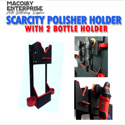 MG-003 SCARCITY Steel Polisher Holder with Bottle holder