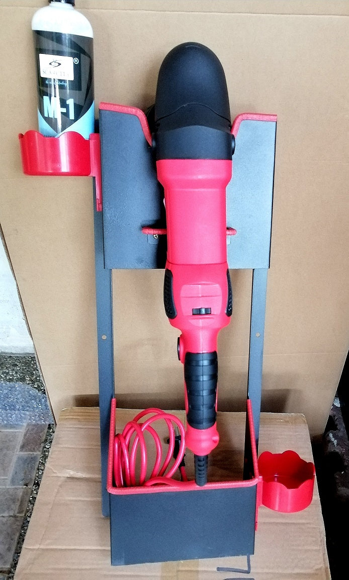 MG-003 SCARCITY Steel Polisher Holder with Bottle holder